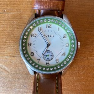 Fossil Leather Watch